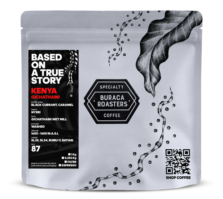Café de Especialidade do Kenya, Gichathani 250g, Buraca Roasters